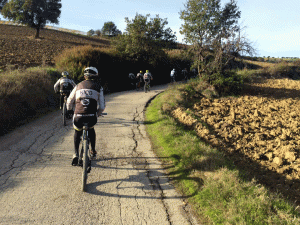 In salita verso Atri